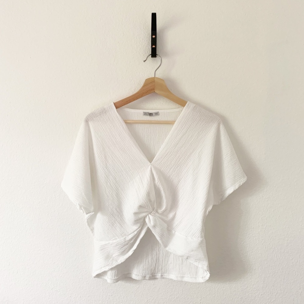 Zara | Front Knot Crop Top